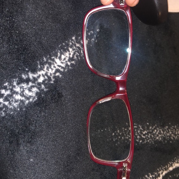 Ray Ban unisex Red/Burgandy Frames Readers Style RB 5268 with case - Picture 6 of 8